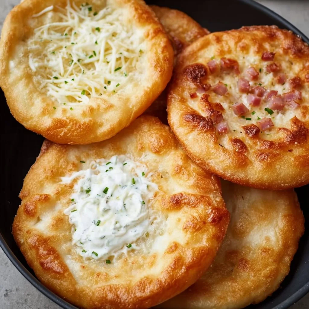 Heißluftfritteuse Langos