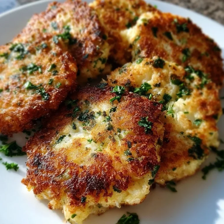 Leckere low carb Blumenkohl Frikadellen auf einem Teller serviert