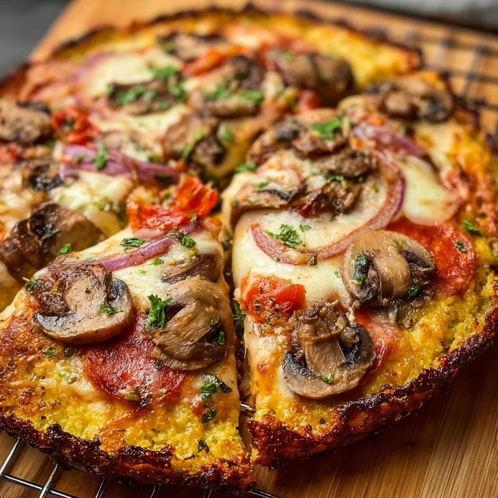 Low Carb Schüttelpizza